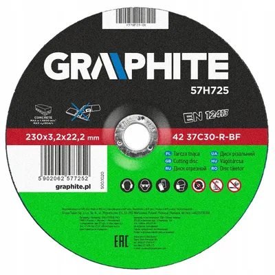 Productafbeelding van Graphiet 57H725, 1 stuk, 244 gram