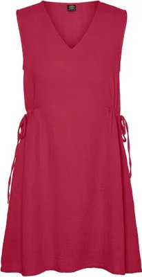 Produktbild von Vero Moda Beate Kurzes ärmelloses Kleid Rot S Frau Rot S