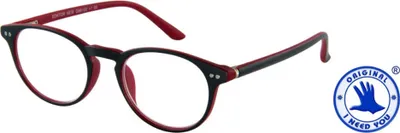 Produktbild von I NEED YOU DOKTOR NEW G66100 grau-rot +3,50 dpt. Kunststoff