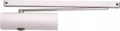 Produktbild von Türschließer GR200 Standardarm weiß GROOM - Kraft 2/4 - Öffnungsbremse CE EN1154 - GR200117