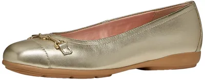 Produktbild von Geox Damen D ANNYTAH A Ballet Flat, LT Gold, 38.5 EU
