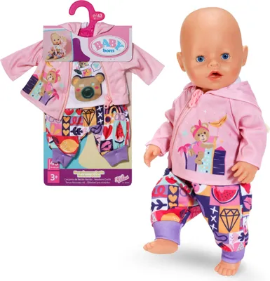 Zdjęcie produktu dla BABY born Newborn Outfit 43cm, Zestaw ubrań dla lalek, 3 lat(a)