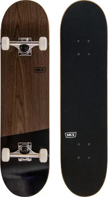 Obrázek produktu pro NKX Skateboard Progression Black 8,0 palců Kompletní skateboard s velikostí desky 8,0"