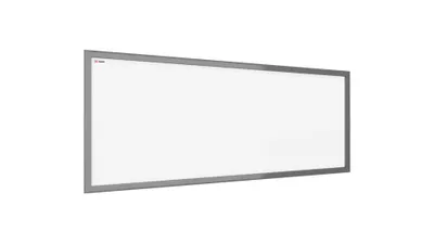 Produktbild von Magnetisches Whiteboard mit silbernen Holzrahmen 30x70cm
