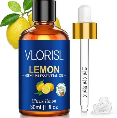 Obrázek produktu pro Citronový esenciální olej 30 ml - svěží citrusová vůně - ideální do aromalampy - čistý vzduch v kuchyni