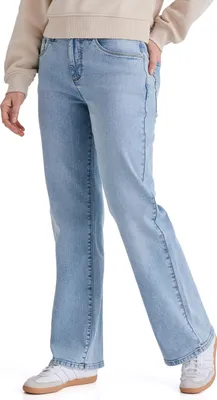 Produktbild von Stooker Women MARY DENIM Damen 5-Pocket-Jeans Wide Leg Fit 46 (Länge 30) light blue wash