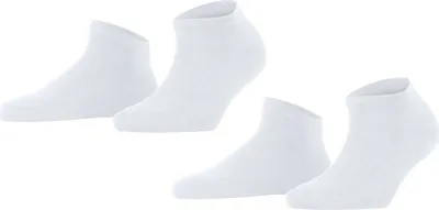Produktbild von 2er Pack FALKE Happy Sneakersocken Damen white 35-38