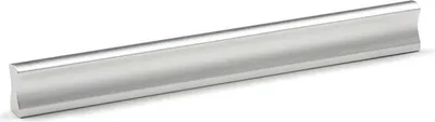 Produktbild von Jakoto 128 Möbelgriff aus mattem Chrom + Schrauben