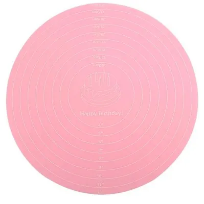 Immagine prodotto di Tappetino in silicone resistente al calore, rotondo, antiaderente, 30 cm, per cottura al forno e in padella
