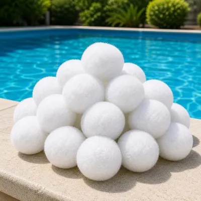 Produktbild von 500 g Filterkugeln für Schwimmbäder – ersetzen bis zu 20 kg Sand – kompatibel mit Sandfiltern von Intex und Bestway – hohe Filterleistung – Phonillico