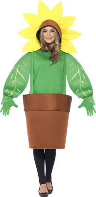 Produktbild von Sonnenblumenkostüm für Mann und Frau