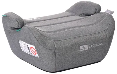 Produktbild von Lorelli Kinder Sitzerhöhung i-Size Magellan (125-150cm) Bezug waschbar, Booster grau