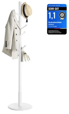 Immagine prodotto di Appendiabiti Artenat Lian, 175 cm, bianco