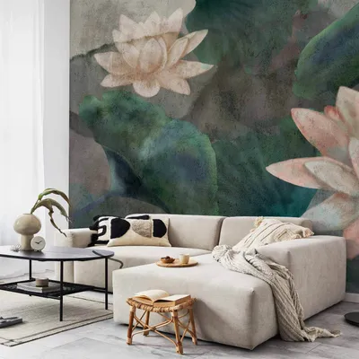 Produktbild von Vlies Fototapete - Lilac Pond 150x105 cm Blumen b-A-0815-a-a