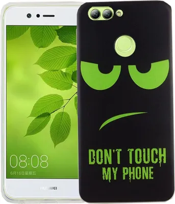 Produktbild von Dont Touch My Phone Handyhülle Huawei Nova 2 Silikon