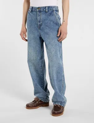 Immagine prodotto di dickies jeans uomo dickies madison baggy - dk0a4yeck211 denim rinsed fade