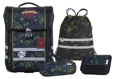 Produktbild von McNeill Schulranzen Ergo Perfecto Star Wars Schoolbag Set 5-teilig Star Wars II schwarz