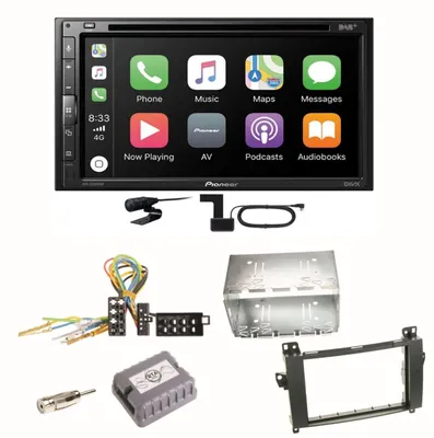 Produktbild von Pioneer AVH-Z5200DAB Android Auto Carplay Einbauset für Mercedes Vito Viano W639
