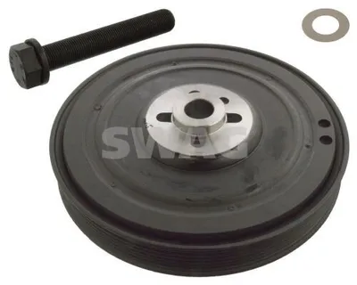 Produktbild von SWAG 30 10 6526 Riemenscheibe Kurbelwelle für VW Transporter IV Bus (70B, 70C, 7DB, 7DK, 70J, 70K, 7DC, 7DJ) 193mm 5-Rippen