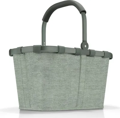 A studio shot of a reisenthel carrybag frame twist sage.