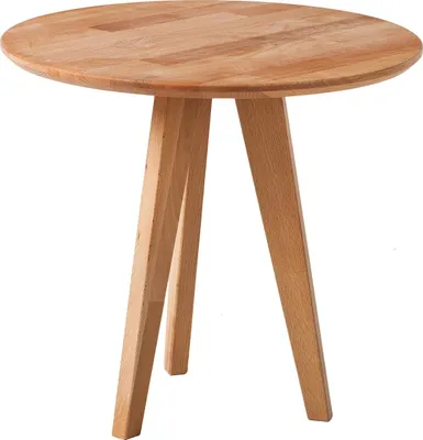 Produktbild von home24 Beistelltisch - Buche Massiv