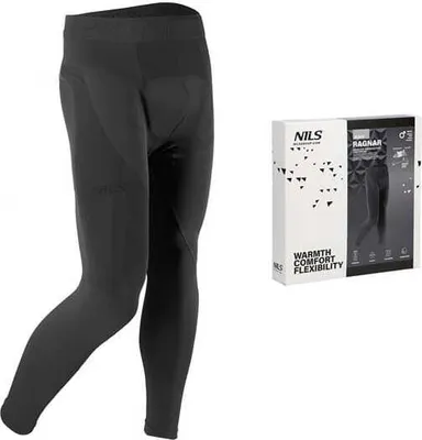 Obrázek produktu pro Bts0060 Pánské Černé Termokalhoty L/Xl Ragnar Nils