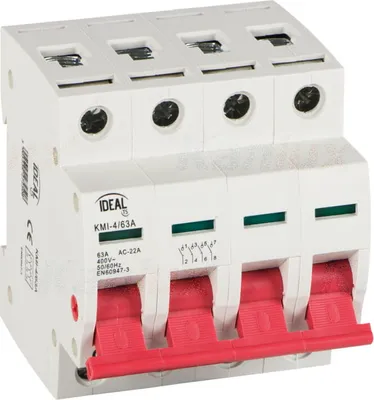 Obrázek produktu pro Kanlux S.A. 27250, IP20, 76 mm, 322 g, AC, 50 Hz, 63 A