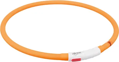 Produktbild von TRIXIE Flash Leuchtring USB - orange - 70 cm/ø 10 mm