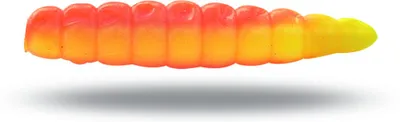 Produktbild von Quantum Magic Trout B Maggot 2,5cm - 10 künstliche Bienenmaden, Farbe:Gelb/Orange