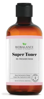 Imagen del producto de Bio Balance Super Toner Re-Fresher Rosa: Loción hidratante y tonificante, 250 ml