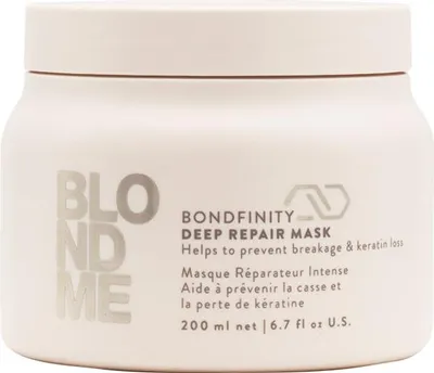 Produktbild von Schwarzkopf Blondme, 200 ml, Frauen, Reparatur, Traitement capillaire, à rincer:Aqua (Water, Eau), Cetearyl Alcohol, Glycerin, Parfum..., 1 Stück(e)