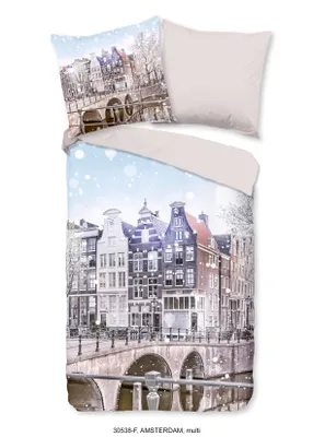 Produktbild von Good Morning Bettwäsche Amsterdam - 135x200 cm - Flanell/ Biber