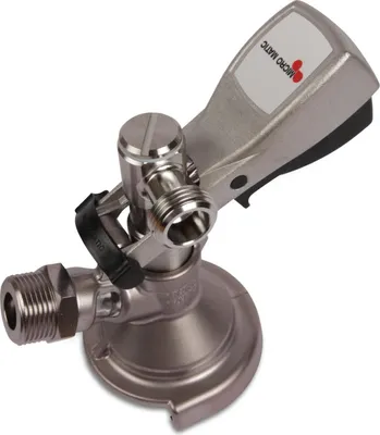 Produktbild von Micro Matic KEG Zapfkopf Thekenanstich seitlich Typ A Anschluss Flach A-System
