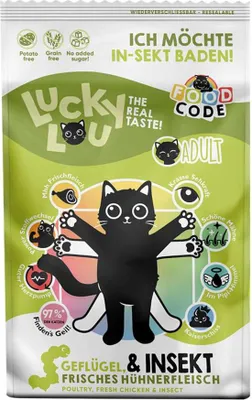 Image de LuckyLou Cat - Volaille & Insectes | 750g