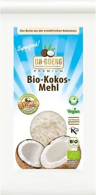 Produktbild von Dr. Goerg Premium Kokosmehl - - 600g x 6 - 6er Pack VPE