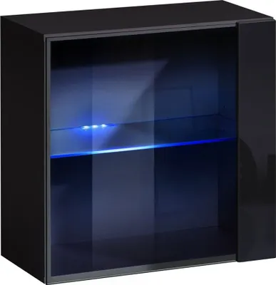 Produktbild von Hänge-Vitrine RIONATA 8 – schwarz