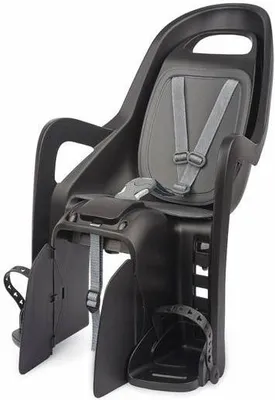 Produktbild von Fahrradsattel Hinten Groovy Maxi-Trägerbefestigung Schwarz/Grau
