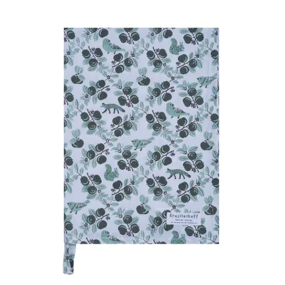Produktbild von Krasilnikoff – Geschirrtuch KW13624 – Diagonal Animals / Tiere, Green