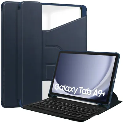 Image de Housse de tablette pour Samsung Galaxy Tab A9+ Plus 2023 X210 X215 11 pouces Slim Case Etui avec fonction stand et fonction auto sleep/wake