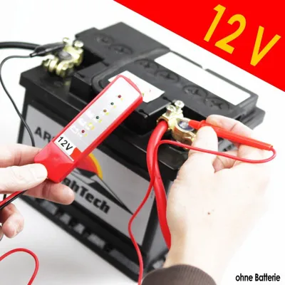 Produktbild von Batterietester 12V Batterie Prüfer LED Spannungstester