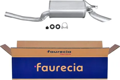 Produktbild von HELLA 8LD 366 033-121 Endschalldämpfer passend für MERCEDES-BENZ 190 (W201) Auspuff