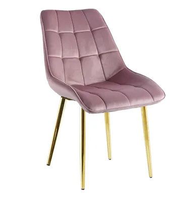 Produktbild von MALDA Polstersessel – rosa/gold