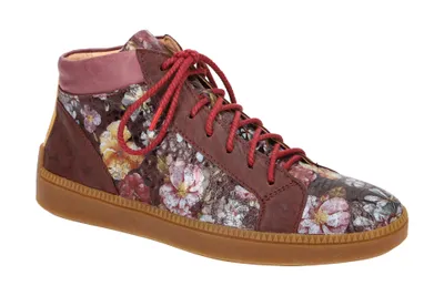 Produktbild von Think TURNA Damenschuhe - bequeme Schnür- Halbschuhe rot Freizeit NEU