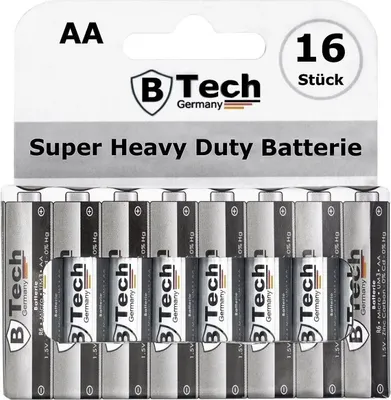 Produktbild von Batterie Super Heavy Duty (16er Pack) R6 AA Mignon-Blister