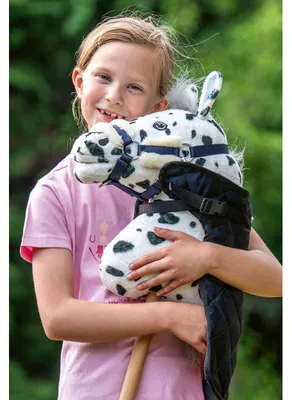 Produktbild von HKM Kids Halfterset Hobby Horsing Spielzeughalfter Schwarz