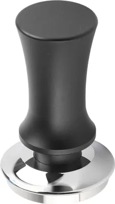 Produktbild von Kaffeestampfer Kaffeepulver Presse Hammer Edelstahl Konstanter Druck für Kaffee Zubehör Schwarz 58mm