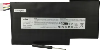 Produktbild von vhbw Akku kompatibel mit MSI GS63 7RD-225 (0016K4-225), GS63 7RD-225, GS63 7RD-224 (0016K4-224), GS63 7RD-224 Notebook (5700 mAh, 11,4 V, Li-Polymer)