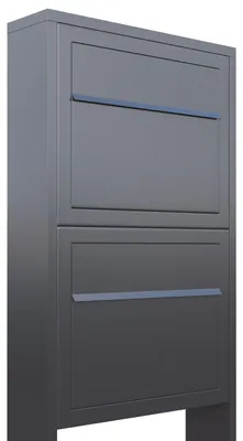 Produktbild von Briefkastenanlage Elegance for Two Anthrazit