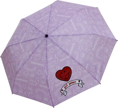 Produktbild von Smiley Kinderregenschirm Taschenschirm Mini Mädchen Spardose Rosa