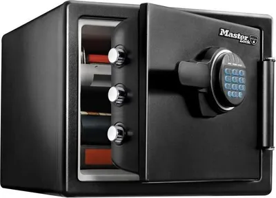 Image de Coffre-fort de sécurité ignifugé et résistant à l'eau, 22L, Combinaison électronique, Master Lock LFW082FTC